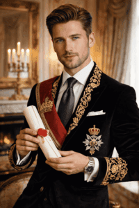 Echte Adelstitel kaufen mit Urkunde und Wappen